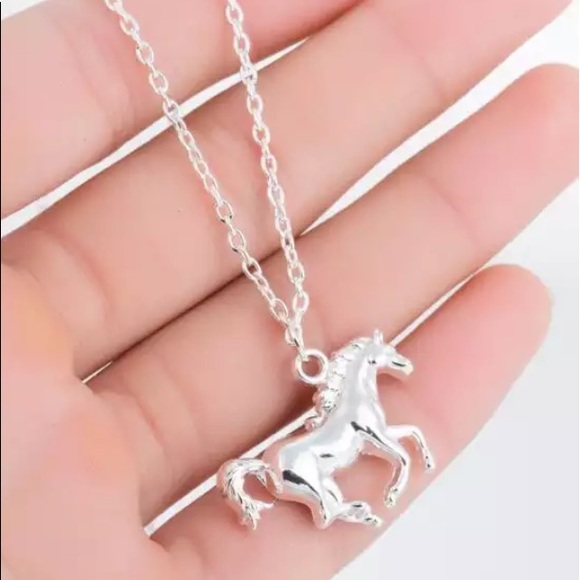 Jewelry - Sterling Silver Horse Necklace